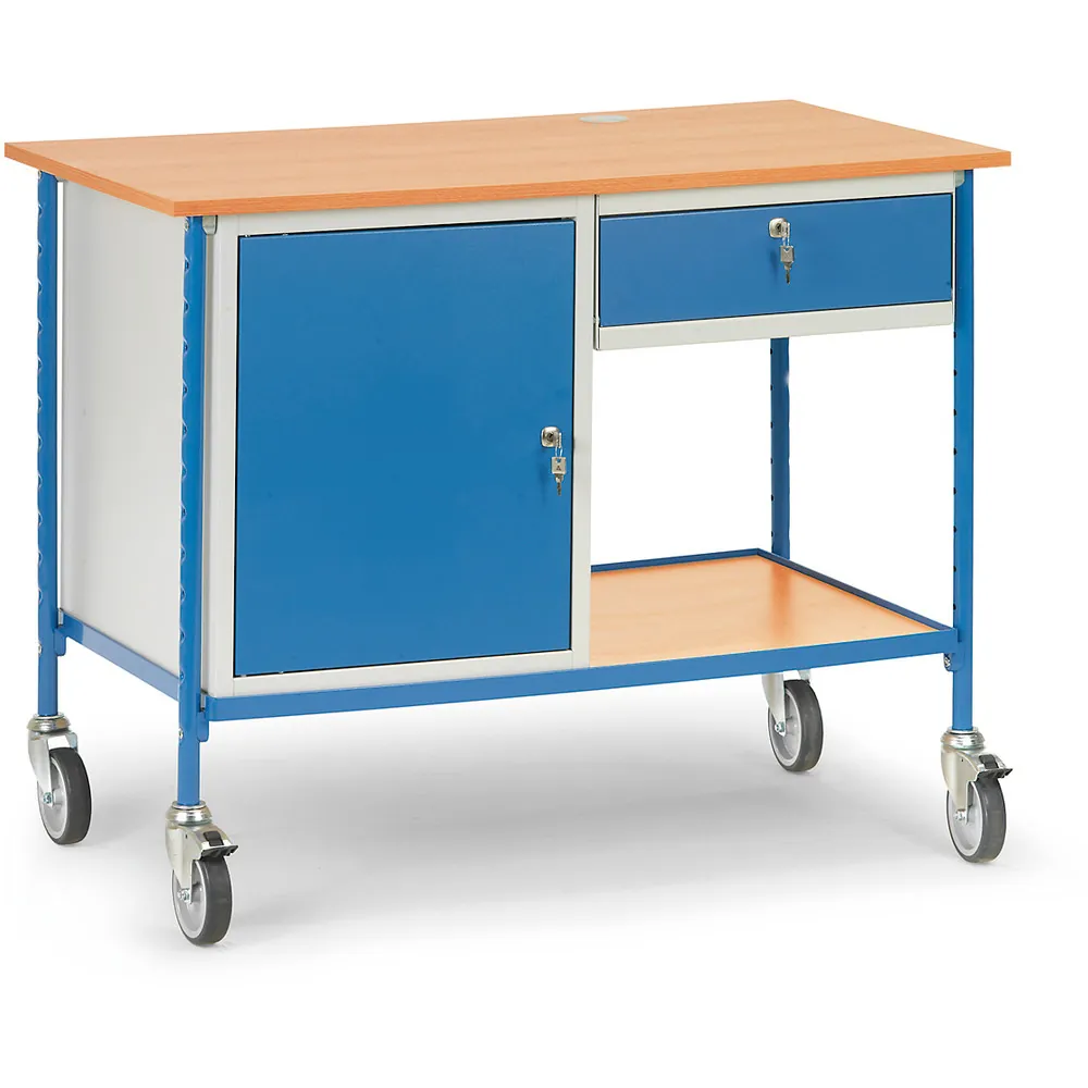 Fetra Fahrbarer Arbeitstisch 5866