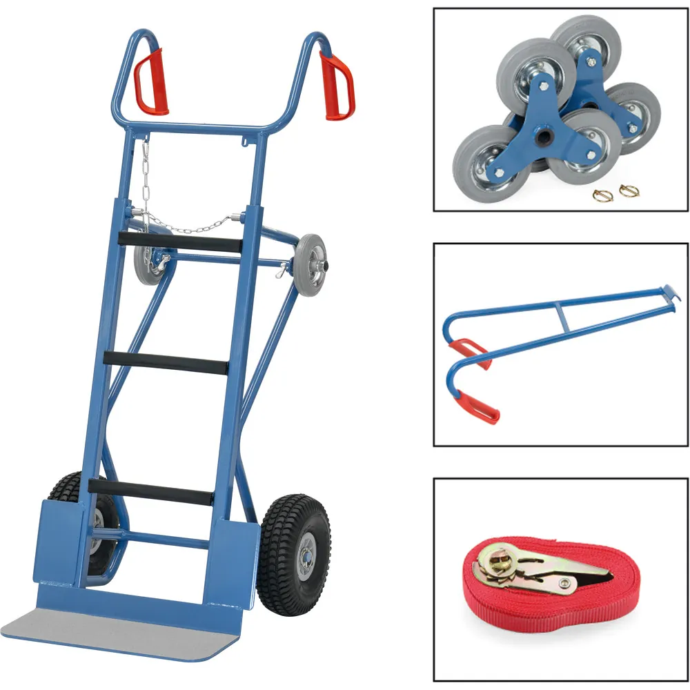FETRA Chariot diable pour appareil,complet charge 400 kg