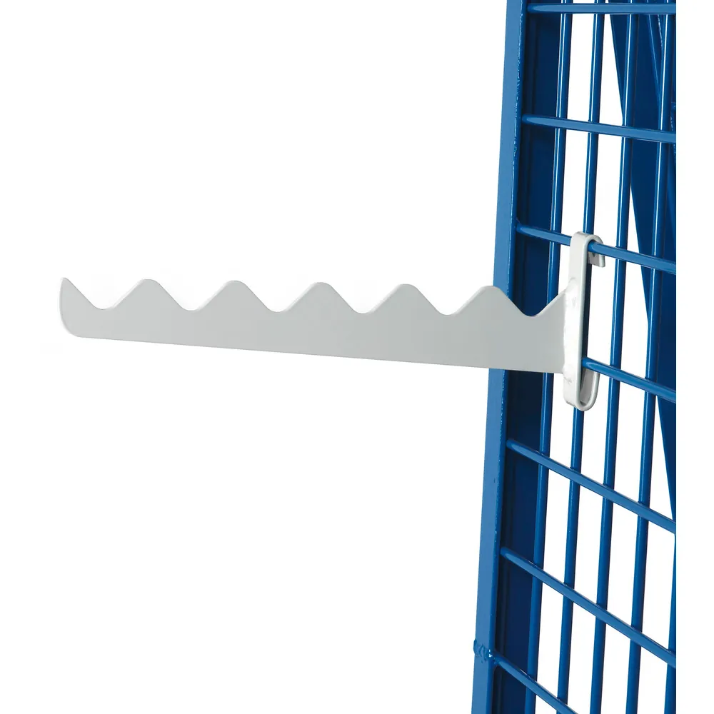 Gegolfde drager 320 mm lang - toebehoren Fetra 1314