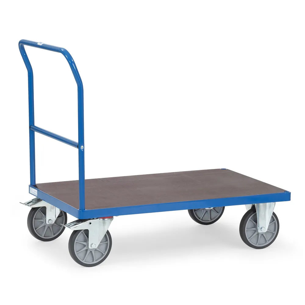 FETRA Chariot à dossier de poussée - plateau hydrofuge