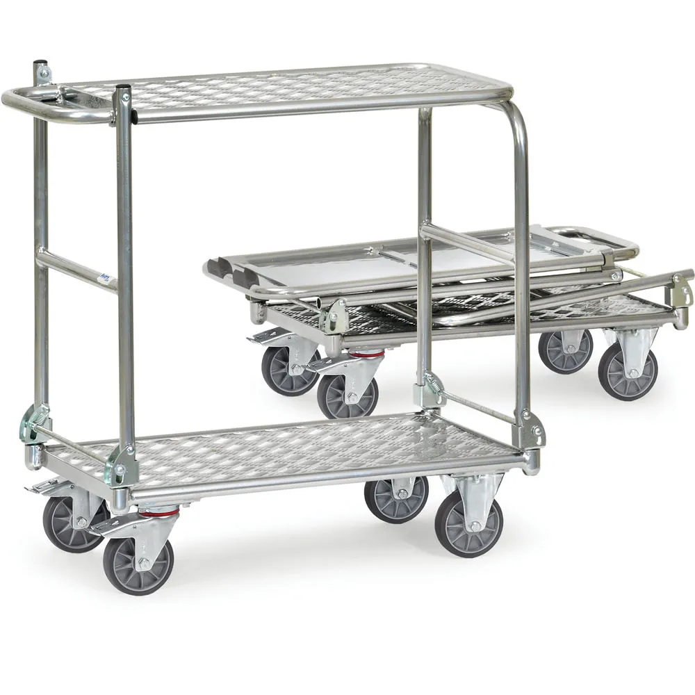 [1180] Fetra Opklapbare tafelwagen 1180 - aluminium -