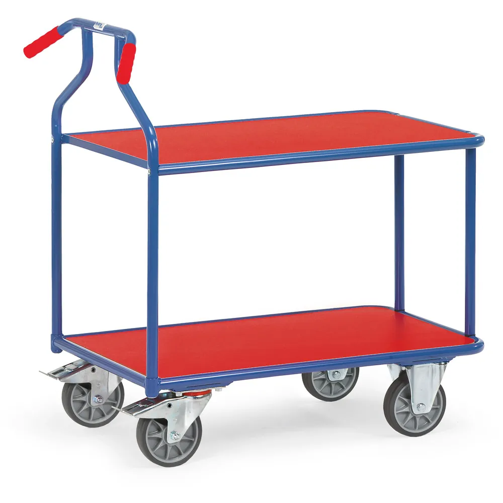 FETRA Optiliner à plateaux bleu et rouge