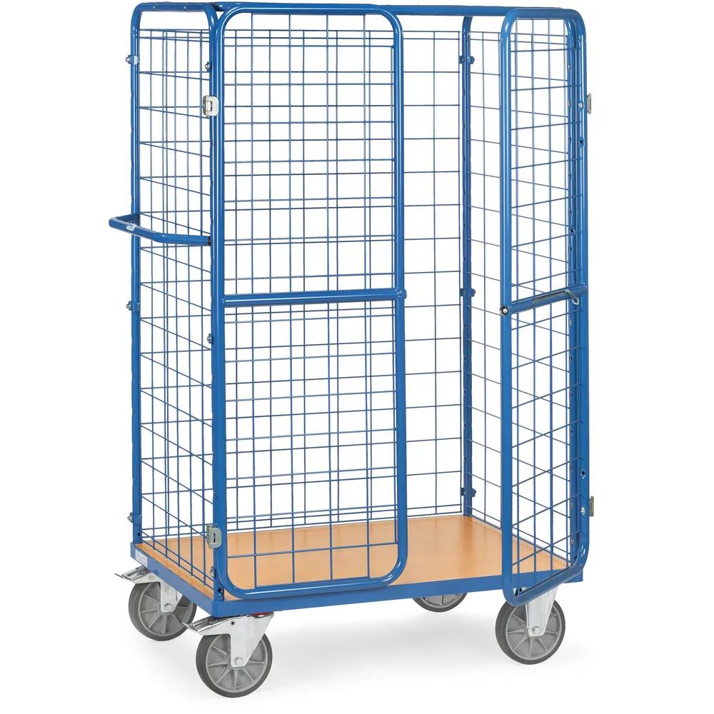 [8583-3D] FETRA Chariot pour colis fermé avec toît