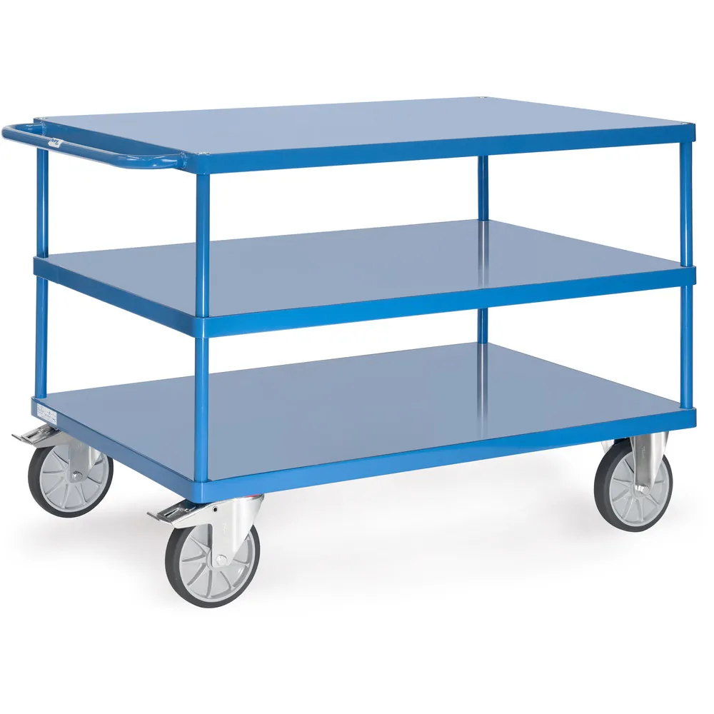 Fetra Tafelwagen 2423B - flush platformen van staalplaat