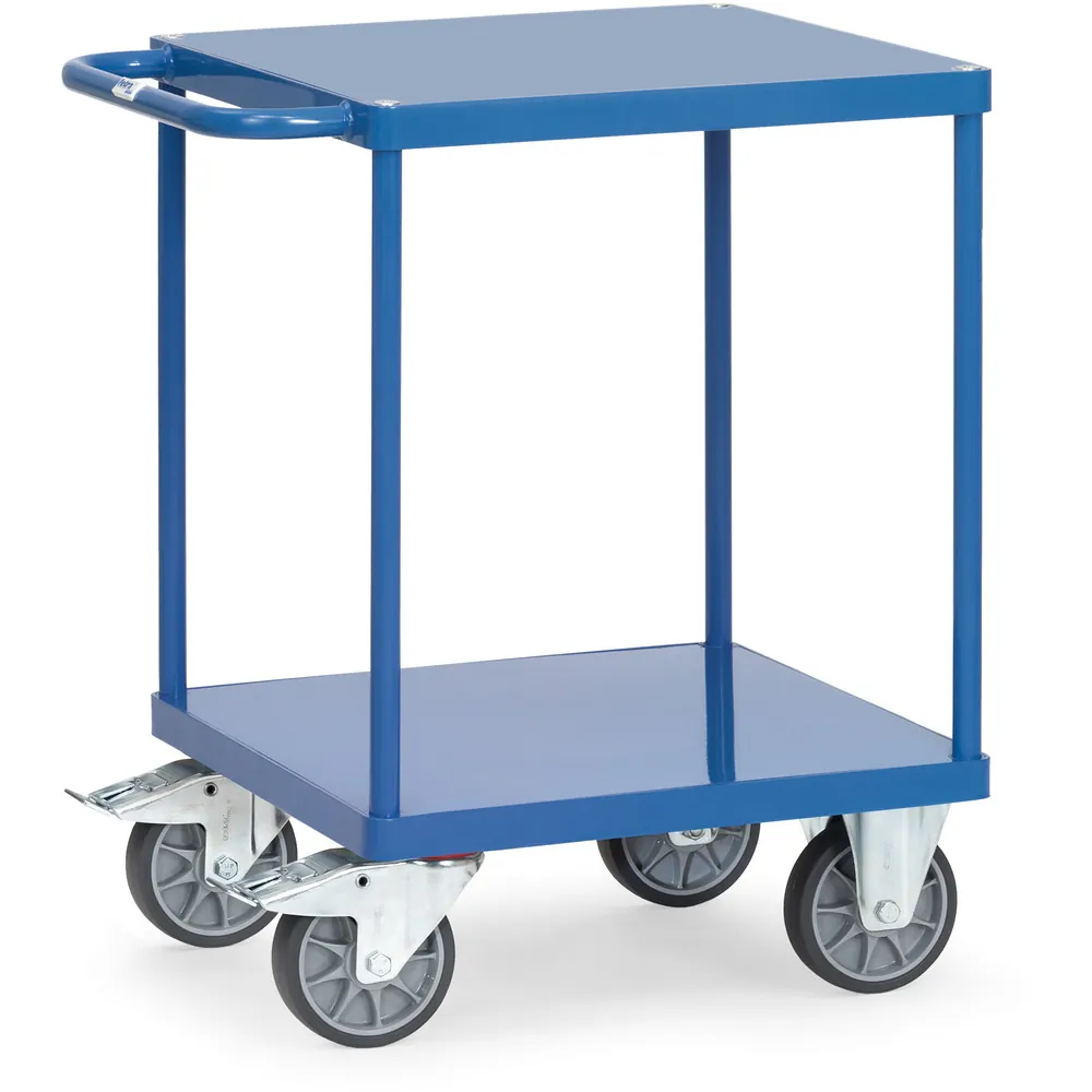Fetra Tafelwagen 2496B - flush staalplaat platformen